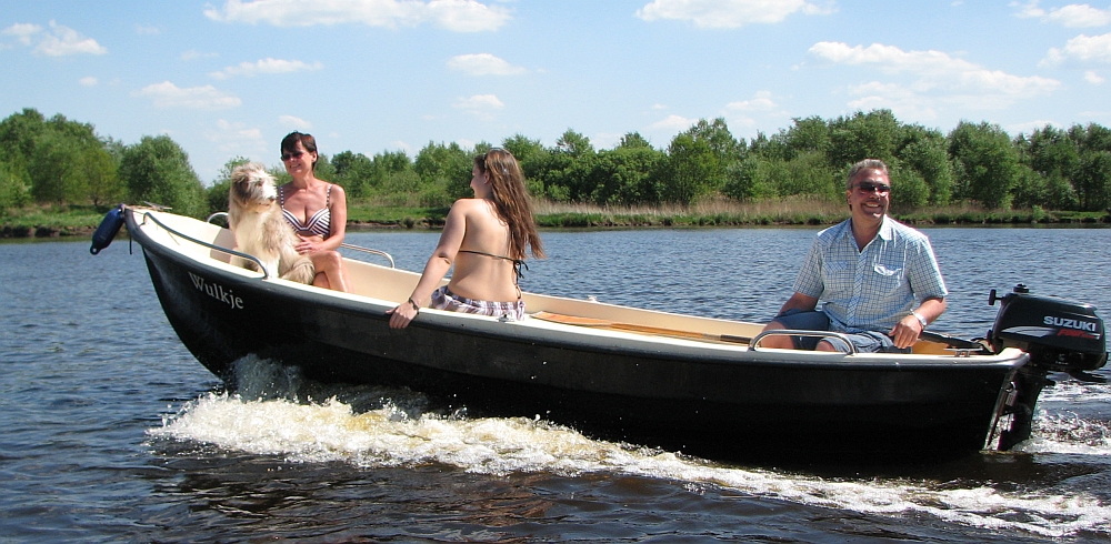 Motorbootfahren auf dem Timmeler Meer